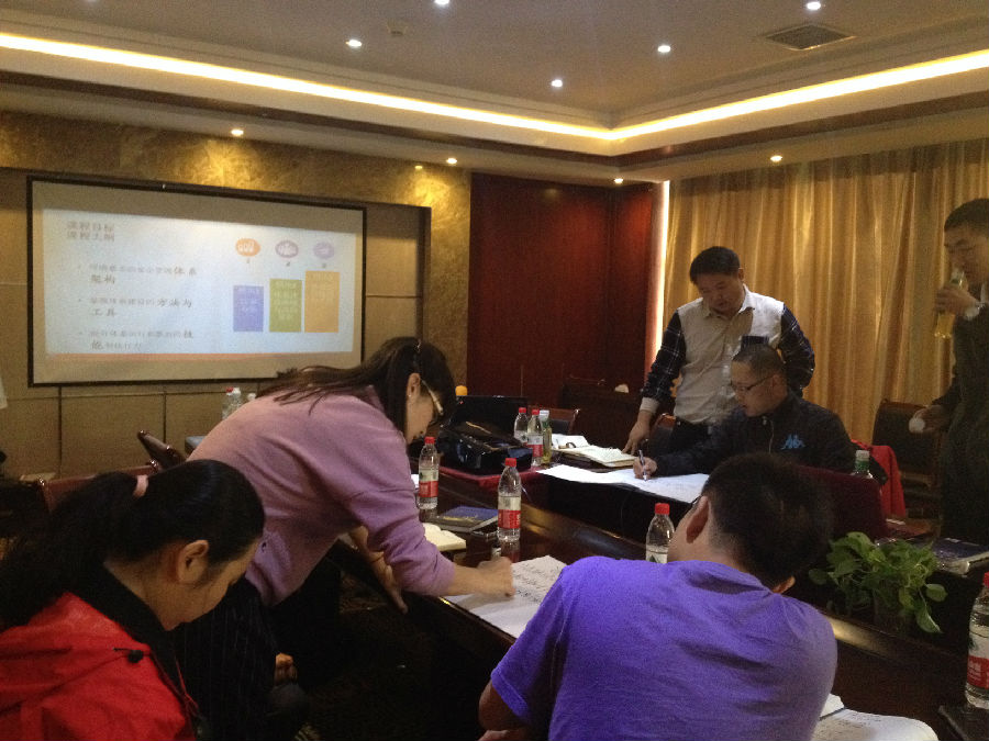 农夫山泉体系建设和运行培训圆满完成