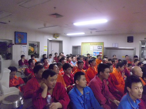 深圳佳保安全为某石油公司海上作业平台的工作人员成功开展“能源隔离”培训