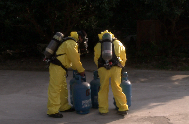 大鹏新区生态保护和城市建设局瓶装燃气供应站突发事故应急演练圆满举行