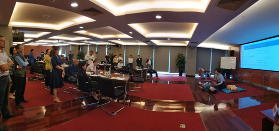 佳保安全为广州某能源企业开展职业健康管控专项培训