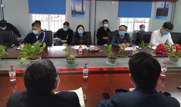 佳保安全为某企业开展季度安全检查