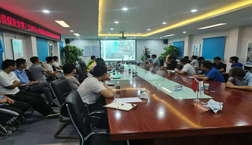 深圳佳保安全为某地产集团开展第三季度安全检查评估