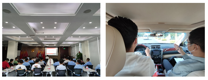 佳保安全为某大型中外合资企业开展道路安全与防御性驾驶理论+实操培训