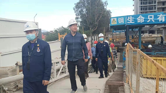 佳保安全驻大鹏项目组开展消防安全联合检查