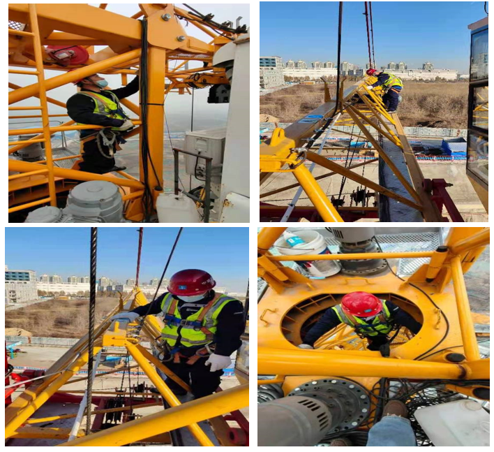 北京佳保为某建筑公司开展四季度安全检查