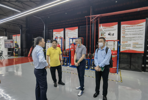 佳保安全参观招商蛇口消防培训基地