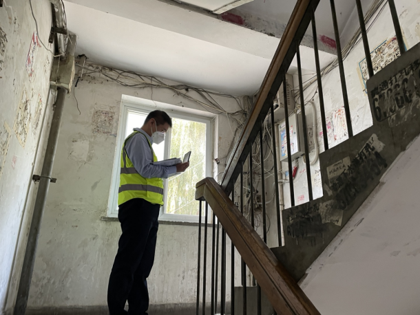 佳保安全为某地产公司开展月度复查工作