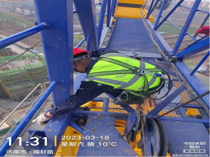 北京佳保安全为中建某局开展第一轮安全检查