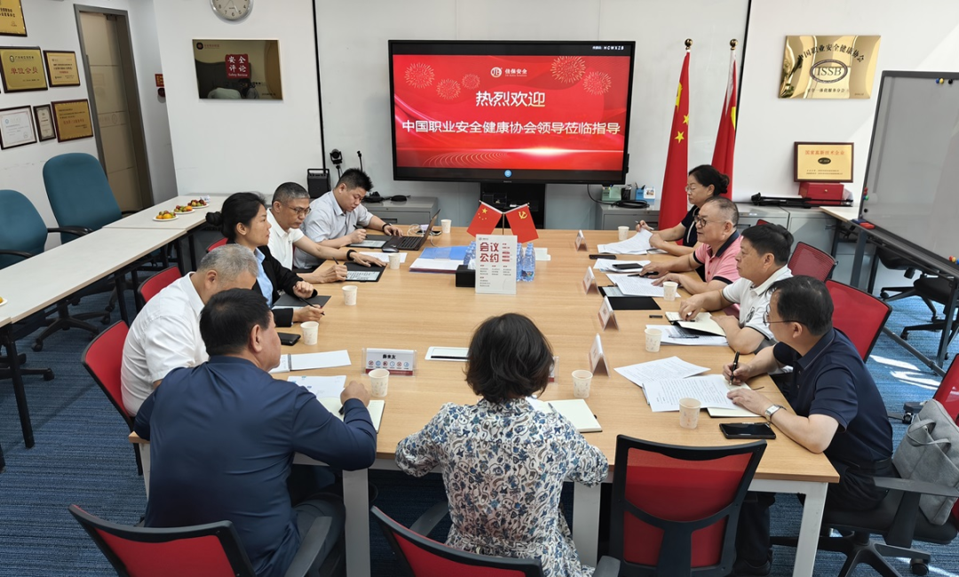 职安协对安全一体化服务分会开展巡察工作